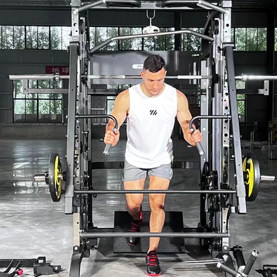 Home Oefening Fit Body Commerciële verstelbare katrol Leg Press Multi Gym Smith Machine