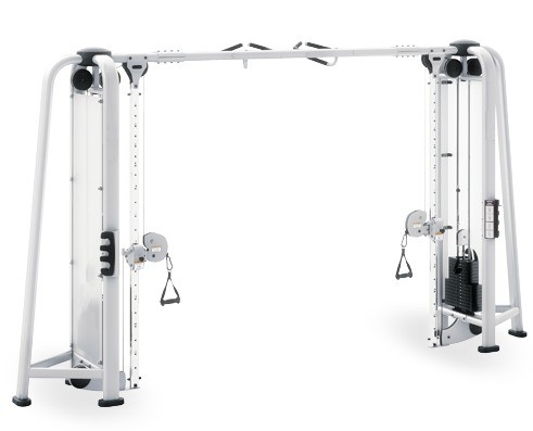 Commerciële sportschoolapparatuur Multi-station verstelbare kabelcrossovermachine met middelgrote laadmachine