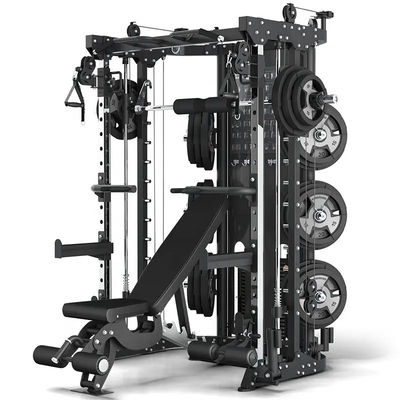 Bodybuilding Training Multi Function Smith Machine met aanpasbaar gewichtheffen