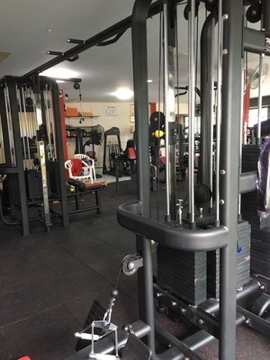 8 Station Multi Gym Equipment Kabel Power Rack voor stalen buis Q235 Krachttraining