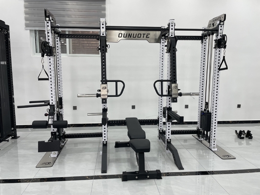 Multifunctioneel Smith en Squat Rack voor gymtraining met verstelbare gewichtskeuze