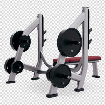 Gepersonaliseerd logo beschikbaard gewichtsbank voor thuis fitnessapparatuur in bulk