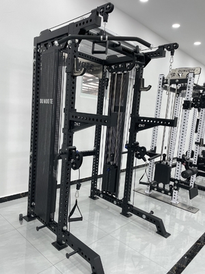 Commerciële fitness gym Multi-functie Smith en Squat Rack met Weight Stack Machine
