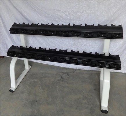 Tier 3 Commerciële dumbbell rack Steel body building opslag voor gym fitness apparatuur