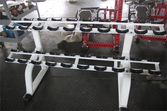 Tier 3 Commerciële dumbbell rack Steel body building opslag voor gym fitness apparatuur