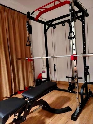 Weight Bench Rowing Leg Press Multi Function Smith Machine voor luxe fitnesscentrum