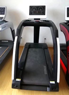 Commerciële sportschoolapparatuur Q235 LCD touchscreen loopband voor thuis krachttraining