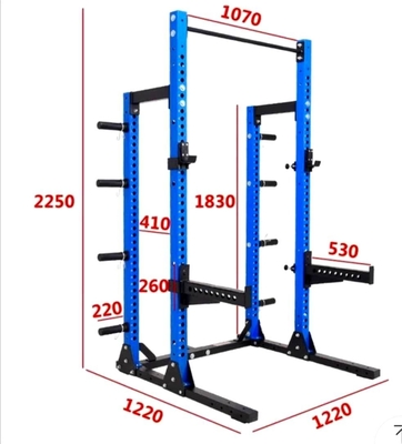 Medium-loaded multi-functionele squat rack ultieme krachttraining partner