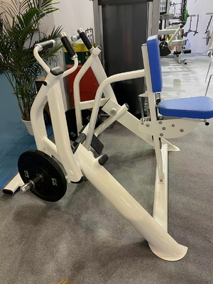Gym-apparatuur Plaat geladen borst oefening zittende roeimachine voor bodybuilding