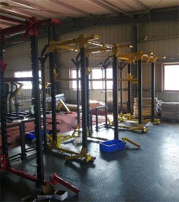 Bodybuilding Functionele trainer machine met Q235 rechthoekige buis staal en materialen