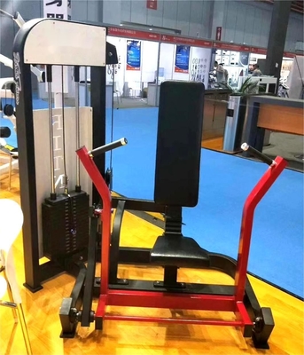 Gepersonaliseerd logo kleur staal borst pers gymapparatuur voor effectieve krachttraining