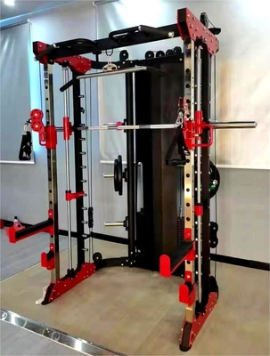 Sport Oefening Thuis Gym Uitrusting Kracht Squat Rack Schouder Borstbeen Press Smith Machine Multi Functionele