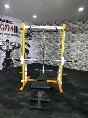 Fitness Gym Power Cage met bumperplaten en gewichthefstation 1370*1970*2200mm
