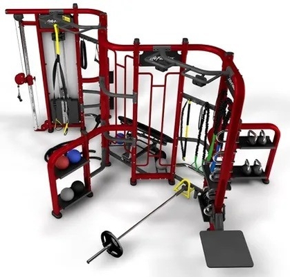 Acht-deurs uitgebreide trainer voor glute machine fitnessapparatuur gym oefening
