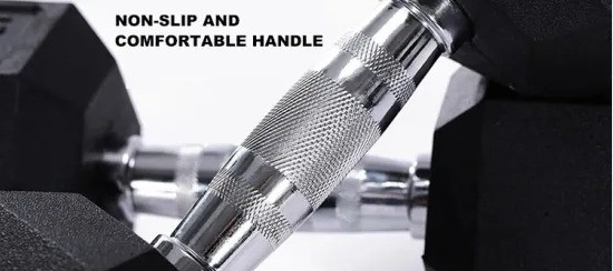 Commerciële 20kg Hex Rubber Dumbbell De ultieme keuze voor fitnessliefhebbers