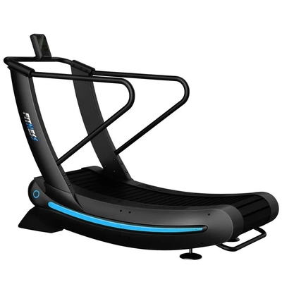 Silent Fitness Running Manual Mechanical Treadmill 1500*440mm Running Area voor commerciële