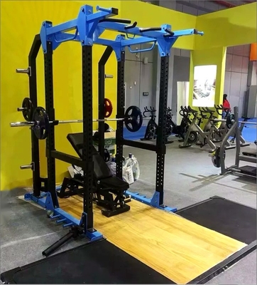 Mensen Fitnessruimte apparatuur Krachttraining Gewichthefkabels Machine Multifunction Squat Rack 2020*1660*2310mm