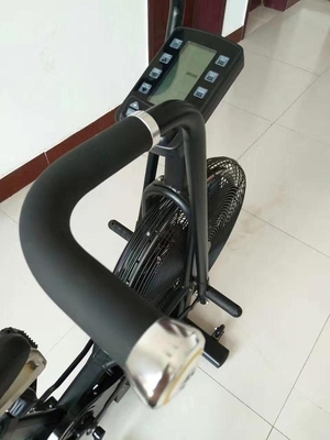 58kg Twee laag elektrostatisch poedercoating Air Bike voor Indoor Cardio Sports Fitness