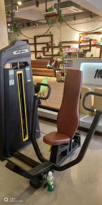 Commerciële stalen zittende borstpers gymmachine voor bodybuilding en thuisfitness