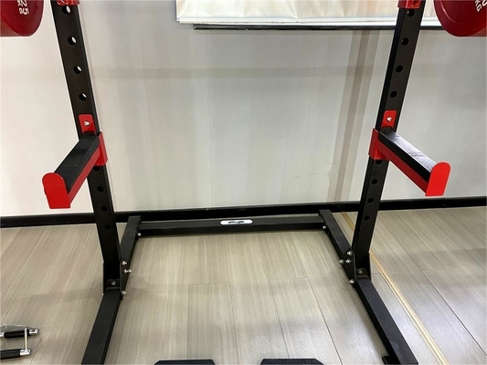 Unisex Bodybuilding Fitness Power Plate met Weight Bench Barbell Bar Half Squat Rack
