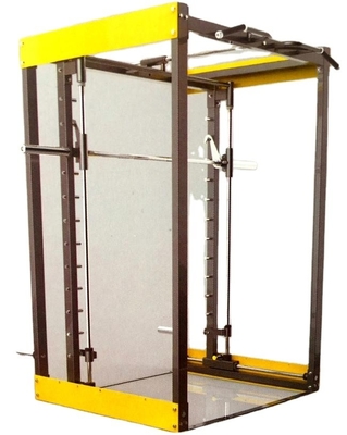 Genderneutrale gymstand Multifunktietraining met opvouwbare squatstand en barbellbar