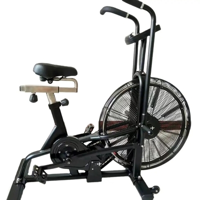 Intensieve cardio training met Befreeman Commercial Air Bike in Gary/rood/zwart/geel