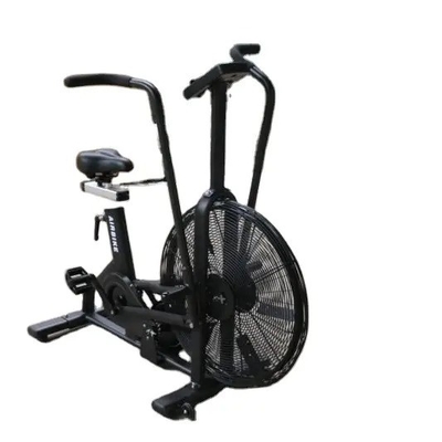 Intensieve cardio training met Befreeman Commercial Air Bike in Gary/rood/zwart/geel