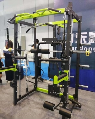 Gemiddeld laadvermogen Multifunctionele gymstand Smith machine voor commercieel fitnesscentrum