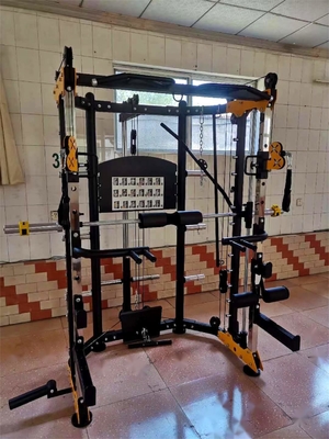 1730*2010*2230mm Fitnessruimte Commerciële Multi Trainer Squatting Rack Smith Machine Power Rack