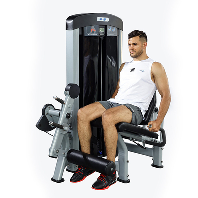 Staal-pin-beladen quadriceps beenverlenging zittende verstelbare fitnessapparatuur medium loader
