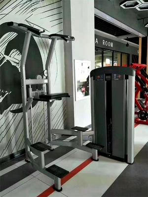 Bodybuilding Workout Commerciële fitness gymapparatuur met geassisteerde kin dip machine
