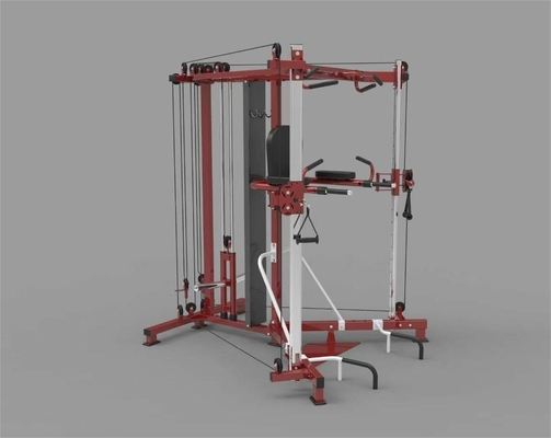 Krachttraining Oefening All-in-One Multifunction Trainer met Power Rack Smith Machine