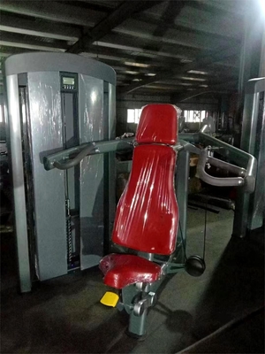 Pin Load Selection Medium Loader Gym Shoulder Press Machine voor commercieel aangepast logo