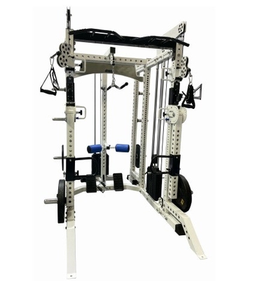 Bodybuilding Fitness Gym apparatuur Leg Press Squat Rack Power Cage All in One Multi Function Smith Machine