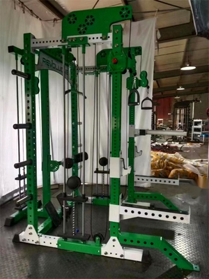 Bodybuilding Fitness Gym apparatuur Leg Press Squat Rack Power Cage All in One Multi Function Smith Machine