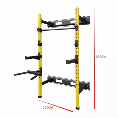 Commerciële opvouwbare sportschool accessoires Squat Rack bij Direct for Home Gym Fitness Oefening