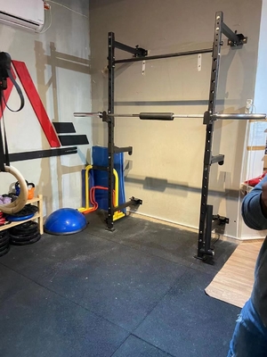 Commerciële opvouwbare sportschool accessoires Squat Rack bij Direct for Home Gym Fitness Oefening