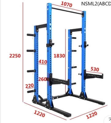 Commerciële opvouwbare sportschool accessoires Squat Rack bij Direct for Home Gym Fitness Oefening