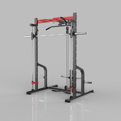 Gepersonaliseerde logo functioneel trainer en Smith Machine Squat Rack voor commerciële fitness