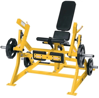 Medium Loader Iso Lateral Leg Curl Extension Verstelbare gewichten voor krachttraining