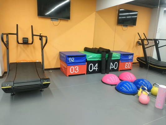 Home Curved Treadmill met zelf-genererend ontwerp en optionele selecteerbare raamkleur