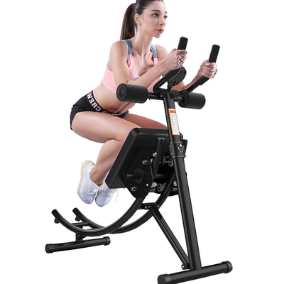 Logo Aanpasbare Ab Coaster Crunch Machine voor zittende en scheve buiktrainingen