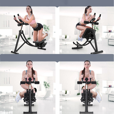 Logo Aanpasbare Ab Coaster Crunch Machine voor zittende en scheve buiktrainingen
