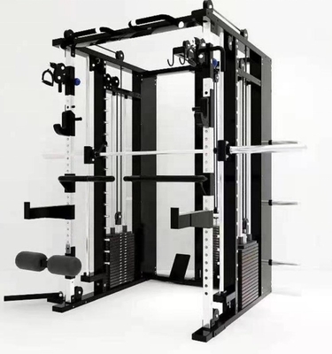 Commerciële Smith-trainingsmachine Multifunctionele powerrack Indoor fitnessapparatuur