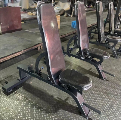 Indoor kabel gewichtstrainingsapparatuur met superverstelbare metalen fitnessbank opvouwbaar