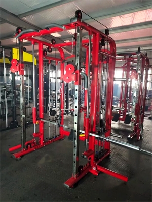 TIG Laswerk Multi Function Gym Kabels Smith Machine in rechthoekige buis staal Q235