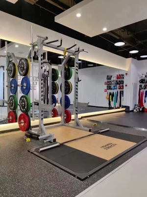 Multi Function Exercise Shandong Commercial Home Gym Fitness Half Rack Squat voor mannen