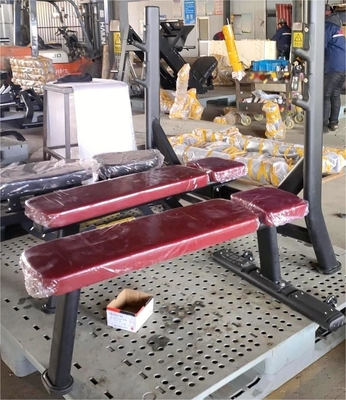 Gepersonaliseerd logo beschikbaard Platte stalen bank voor gymcentrum Medium Loader Weight Bank