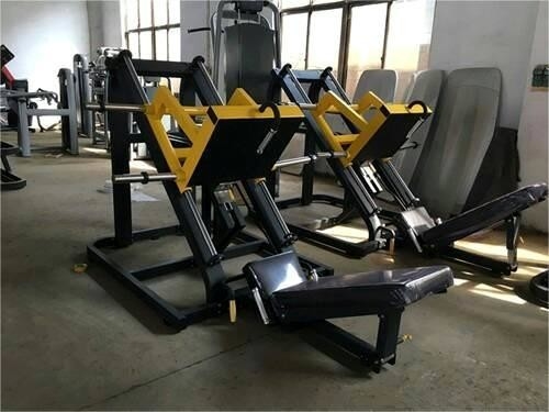 Medium Loader Plate Loaded Gym Machine 45 graden Leg Press voor effectieve oefening