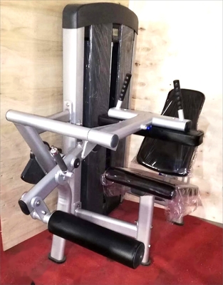 Commerciële beenverlengings- en krulmachine met pin load selectie 80 kg gewichtsstapel